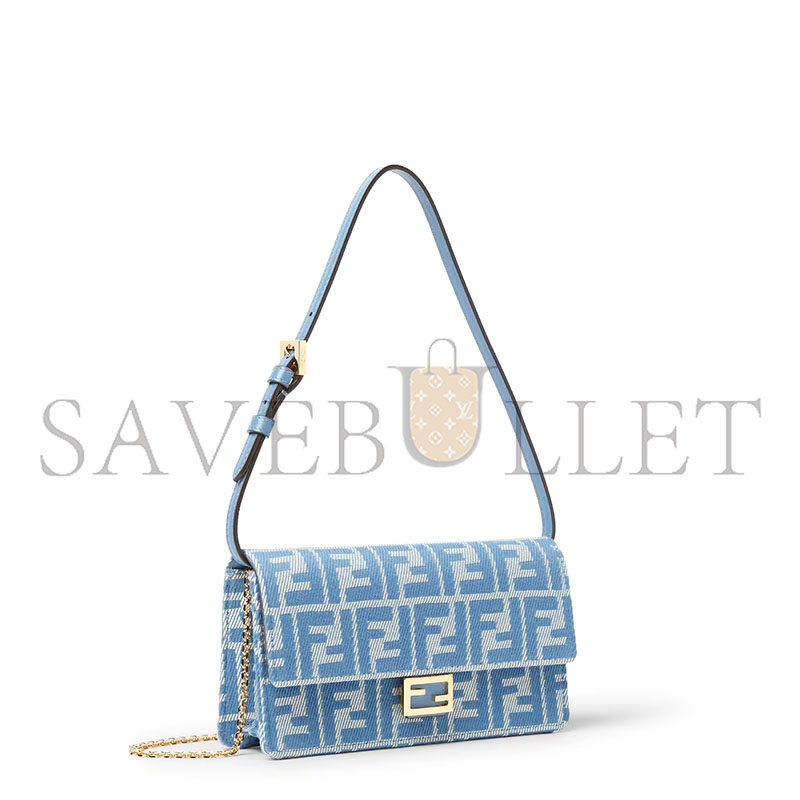 FENDI WALLET ON CHAIN BAGUETTE 8M0498AUNJF1SKL (21*11.5*5cm)